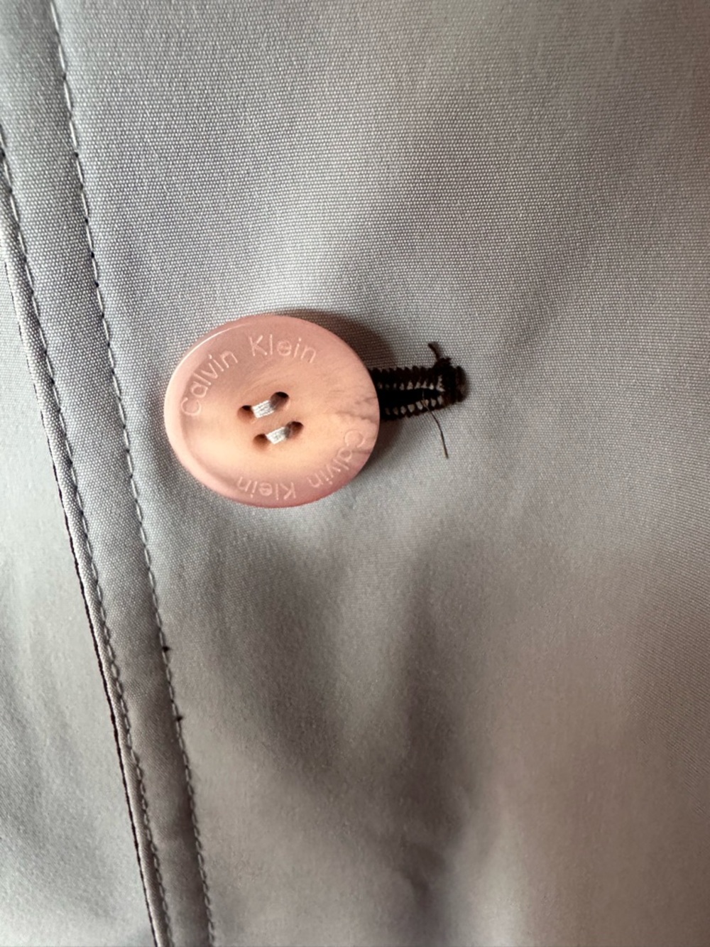 NWT reversible Calvin Klein trench - Picture 10 of 16